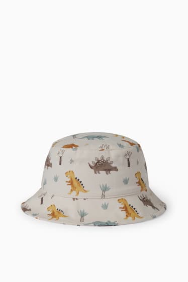 Bébés garçons - Dino - bob pour bébé - beige clair