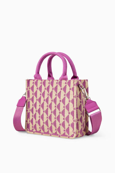 Femmes - Sac - à motif - violet