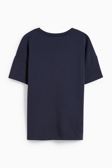 Women - Basic T-shirt - dark blue