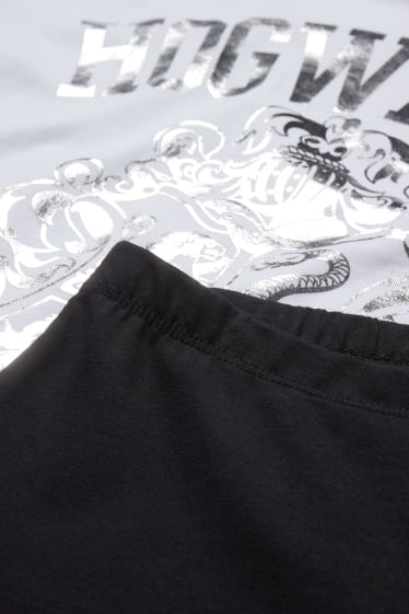 Nena - Harry Potter - conjunt - samarreta màniga curta i leggings acampanats - blanc