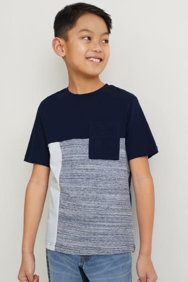 Enfants garçons - Lot de 6 - T-shirts - blanc