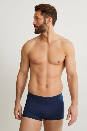 Hommes - Maillot de bain - LYCRA® - bleu foncé