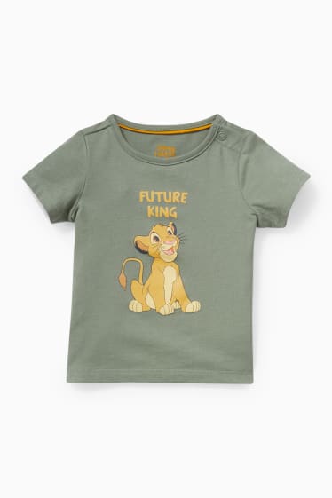 Babys - Der König der Löwen - Baby-Outfit - 2 teilig - grün / grau