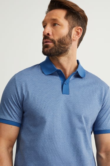 Hommes - Polo - bleu