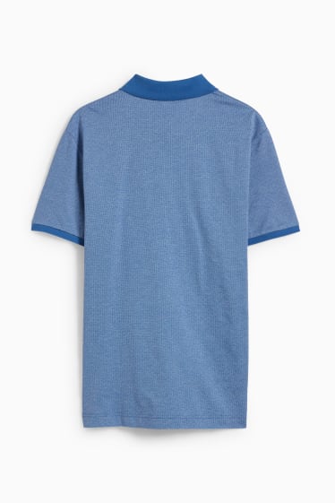 Hommes - Polo - bleu