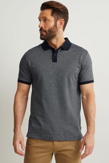 Herren - Poloshirt - dunkelblau