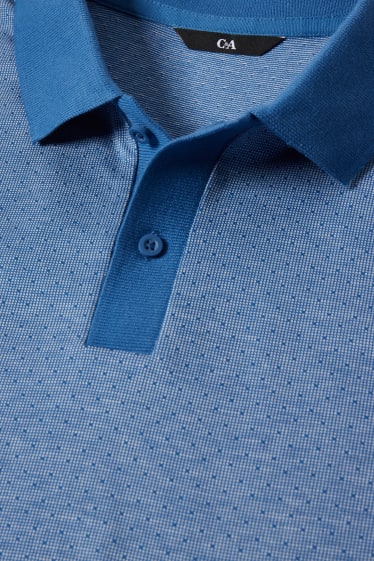 Hommes - Polo - bleu