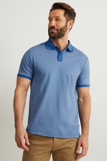 Hommes - Polo - bleu
