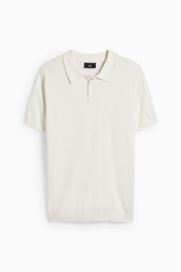 Home - Polo - blanc
