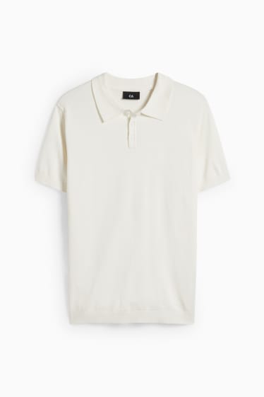 Heren - Poloshirt - wit