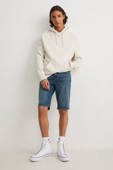 Uomo - Shorts di jeans - jeans blu