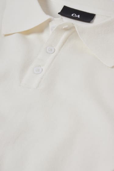 Home - Polo - blanc
