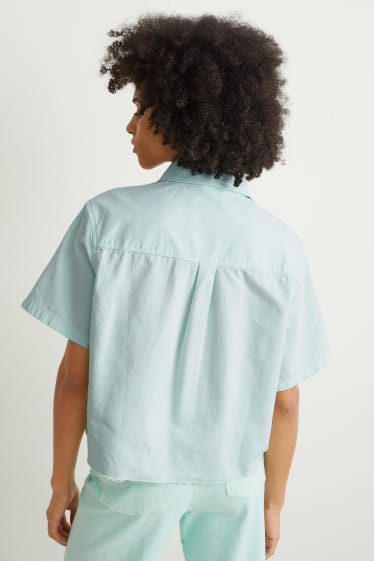 Donna - Blusa - verde menta