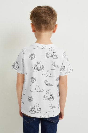 Enfants garçons - Pat’ Patrouille - T-shirt - blanc