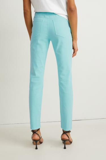 Damen - Hose - High Waist - Flex - mintgrün