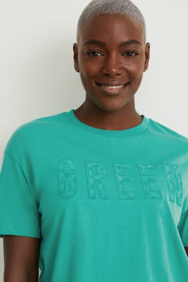 Dames - T-shirt - groen