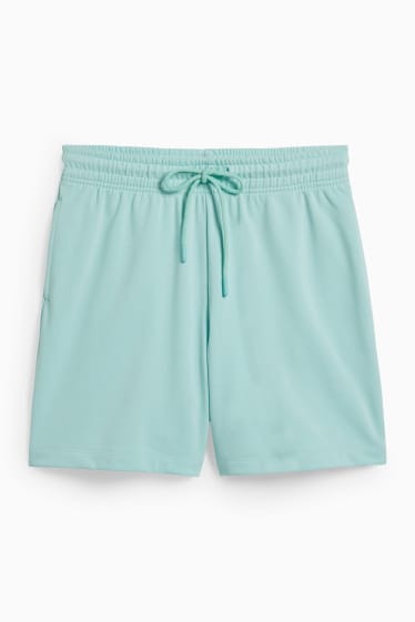 Femmes - Shorts en molleton - vert menthe