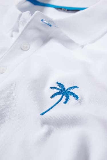 Heren - Poloshirt - wit