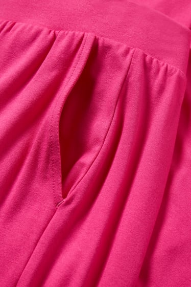 Femmes - Jupe-culotte basique - mid waist - rose