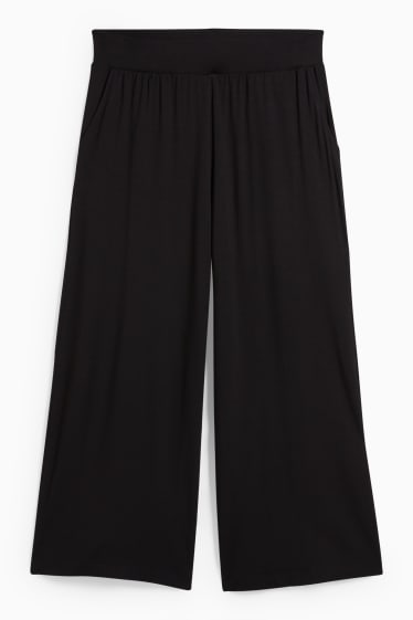 Donna - Culotte basic - vita media - nero