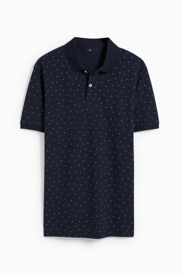 Herren - Poloshirt - dunkelblau
