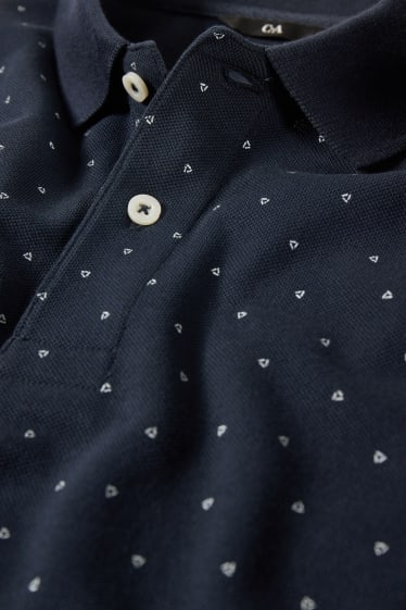 Herren - Poloshirt - dunkelblau