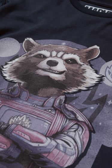 Children Boys - Guardians of the Galaxy - short sleeve T-shirt - dark blue