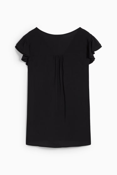 Dames - Blouse - zwart