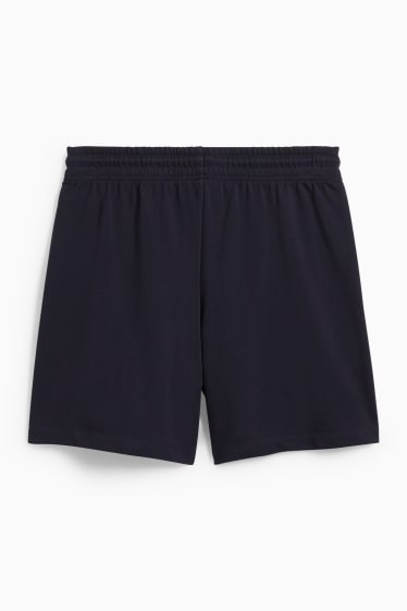 Women - Sweat shorts - dark blue