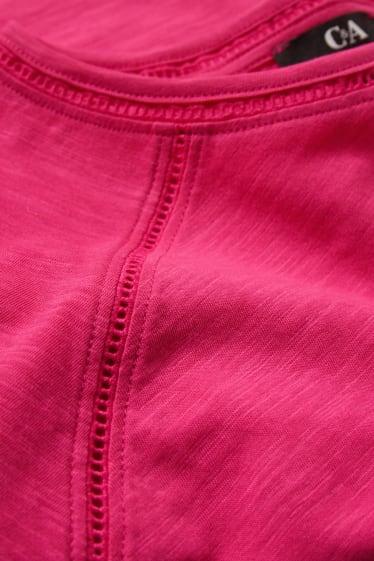 Damen - T-Shirt - pink