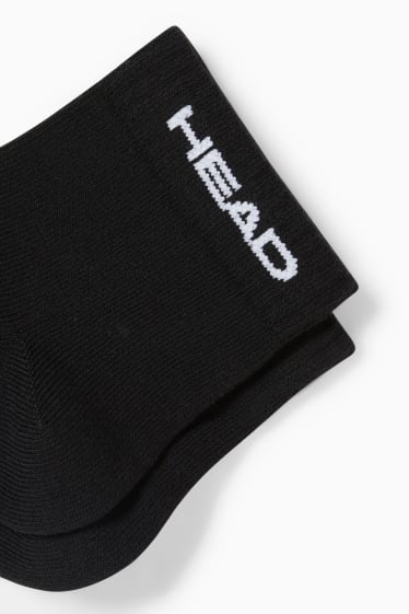 Heren - HEAD - set van 5 paar - korte sokken - zwart