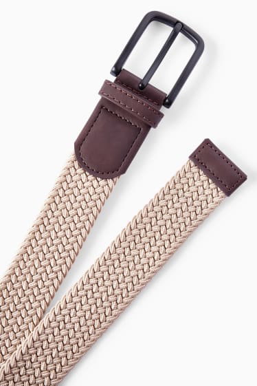 Hommes - Ceinture - beige