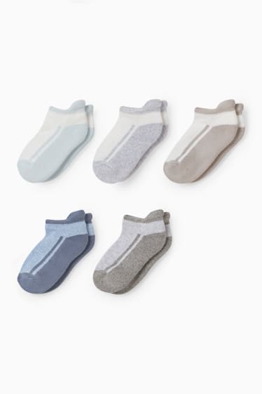 Miminka - Multipack 5 ks - ponožky do tenisek pro miminka - bílá