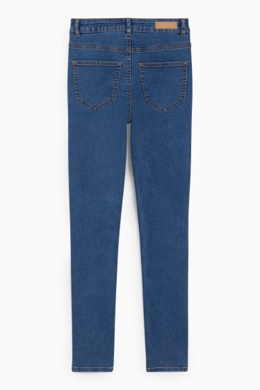 Dona - CLOCKHOUSE - texans super skinny - high waist - texà blau