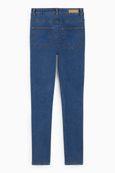 Damen - CLOCKHOUSE - Super Skinny Jeans - High Waist - jeansblau