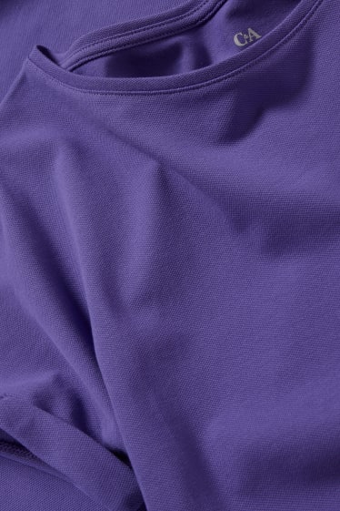 Dona - Vestit bàsic estil samarreta - lila