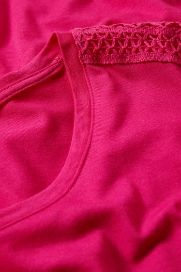 Dámské - Tričko - růžová