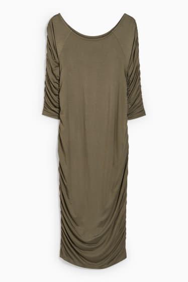 Women - Maternity dress - dark green