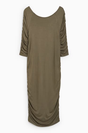 Women - Maternity dress - dark green