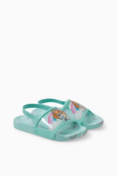 Kinderen: meisjes - PAW Patrol - sandalen - lichtgroen