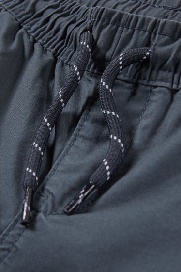 Copii - Băieți - Pantaloni scurți cargo - albastru închis
