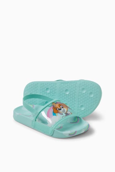 Kinderen: meisjes - PAW Patrol - sandalen - lichtgroen