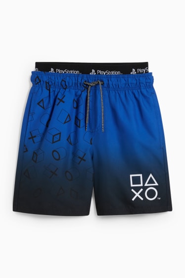 Enfants garçons - PlayStation - short de bain - bleu foncé