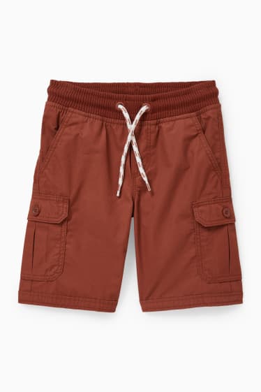 Enfants garçons - Short cargo - marron