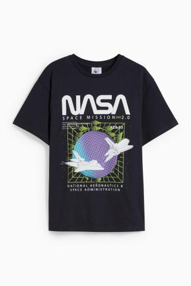 Nen - NASA - samarreta de màniga curta - gris fosc