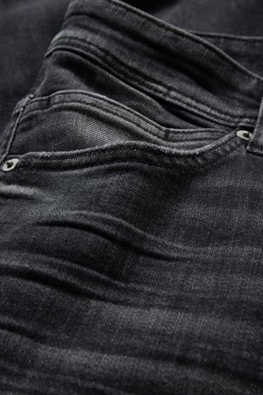 Uomo - Jeans a carota - LYCRA® - jeans grigio scuro
