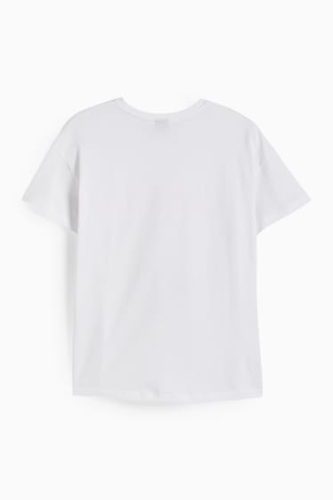 Nastolatki - CLOCKHOUSE - T-shirt - biały