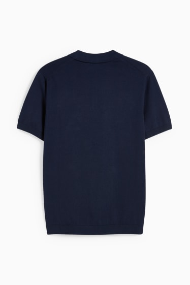 Herren - Poloshirt - dunkelblau
