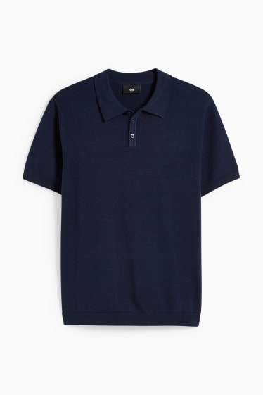 Uomo - Polo - blu scuro