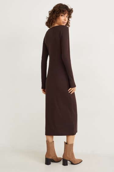 Femmes - Robe - marron foncé